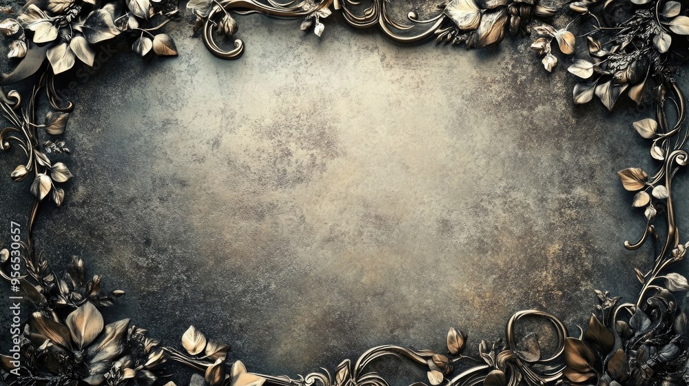 Poster elegant frame design background for artistic use