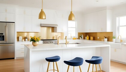 Photo interior modern design room 3d illustration