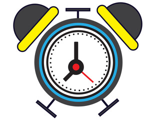 Time and clock linear collection of time for web sites icon.