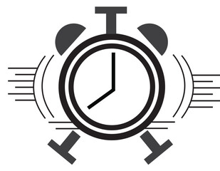 Time and clock linear collection of time for web sites icon.