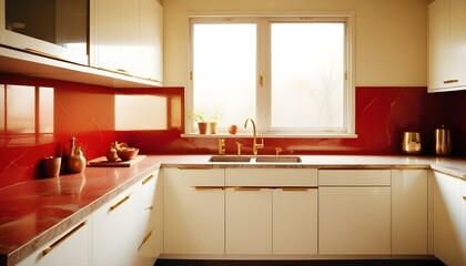 Fototapeta premium Photo interior modern design room 3d illustration