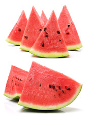 watermelon on a white background 