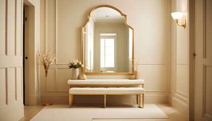 Photo interior modern design room 3d illustration