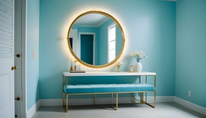 Photo interior modern design room 3d illustration