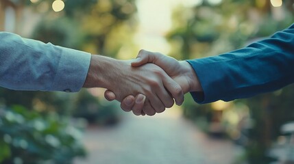 businessman shaking hands indicating agreement business business contract agreement success and cooperation Showing friendship with colleagues offer agreement official legal joint vent : Generative AI