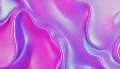 Obraz premium Colorful holographic background. purple hologram background. violet shiny texture., with grainy noise effect abstract purple and blue fluid shapes against a light background