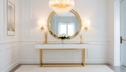Photo interior modern design room 3d illustration