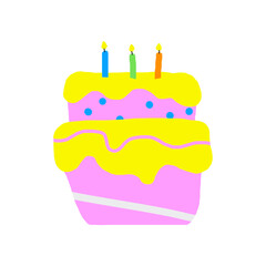 Birthday cake transparent png