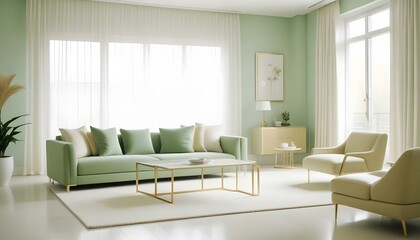 Photo interior modern design room 3d illustration