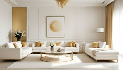 Photo interior modern design room 3d illustration