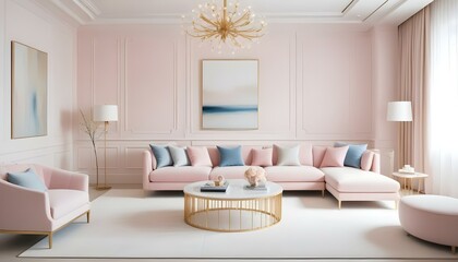 Photo interior modern design room 3d illustration