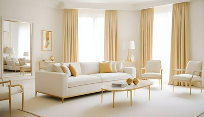 Photo interior modern design room 3d illustration