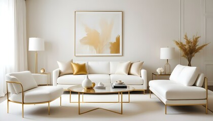 Photo interior modern design room 3d illustration