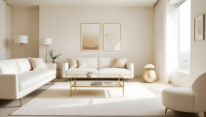 Photo interior modern design room 3d illustration