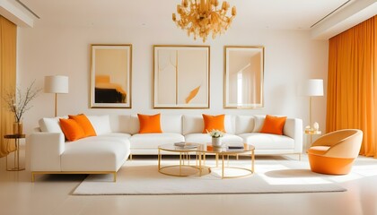 Photo interior modern design room 3d illustration