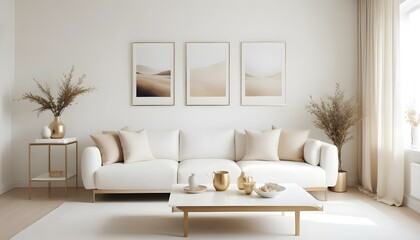 Photo interior modern design room 3d illustration