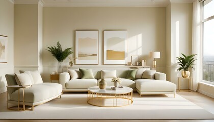 Photo interior modern design room 3d illustration