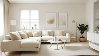 Photo interior modern design room 3d illustration