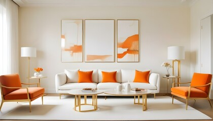 Photo interior modern design room 3d illustration
