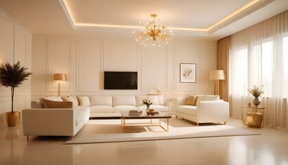 Photo interior modern design room 3d illustration
