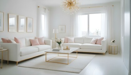 Photo interior modern design room 3d illustration