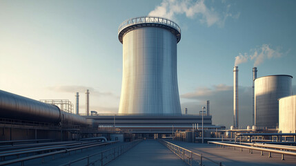 Fototapeta premium cooling tower