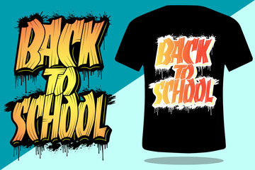 Back to school Graphite t shirt design