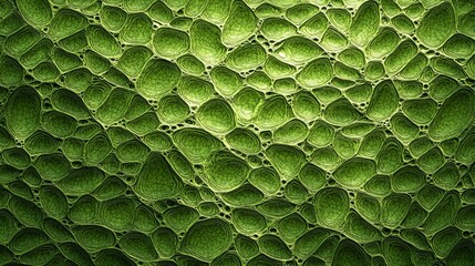 Naklejka premium A repeating green texture pattern with organic motifs, perfect for backgrounds