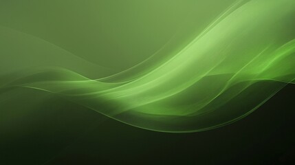 A smooth green background with subtle gradients, perfect for text overlays