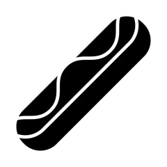 Eclair glyph icon