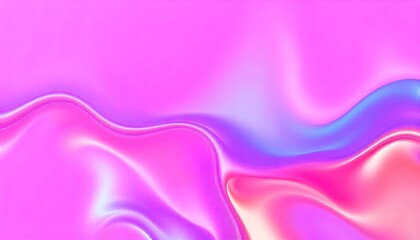 Obraz premium 3D Colorful holographic abstract background. iridescent texture, liquid metal, wavy with shiny texture. purple and blue holo fluid shapes colorful background