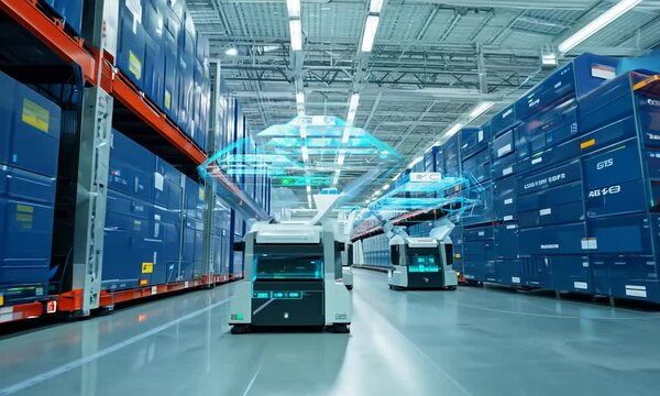 Next-Level Robotics in High-Tech Warehouses
