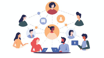 Business Referrals Abstract Concept of Business Interaction