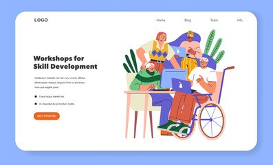 International Day of Charity. Flat Vector Illustration