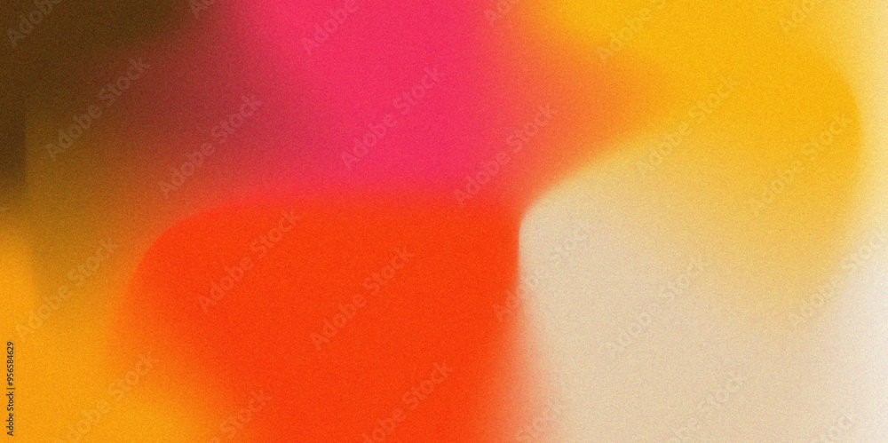 Poster Vibrant Abstract Gradient Design – Dynamic Multicolor Blend for Modern Art, Digital Backgrounds, and Creative Design Projects. Fluid grainy gradient background, vibrant color