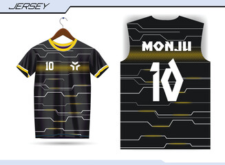 Soccer jersey template sport t shirt design