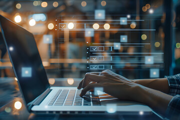 デジタルタスク管理とオンライン作業