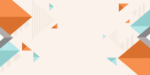 Abstract geometric background vector template