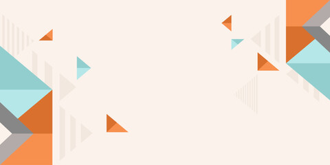 Abstract geometric background vector template