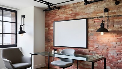 Minimalist Elegance with a Blank Poster Frame – Perfect for Showcasing Your Custom Art, Inspirational Quotes, or Personal Photos in a Modern Setting