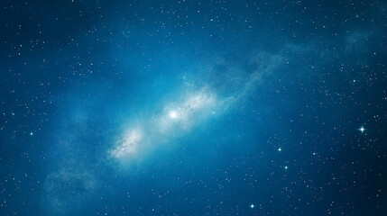Naklejka premium Deep Space blue background