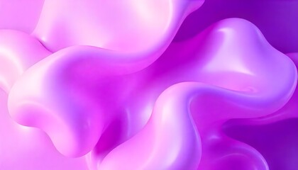 Obraz premium Colorful abstract background made of holographic metal foil. fluid shapes in shades of pink, purple, and blue, liquid metal, foil, wavy with shiny texture. background.