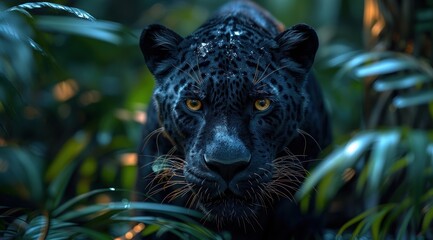 Black Panther Portrait.