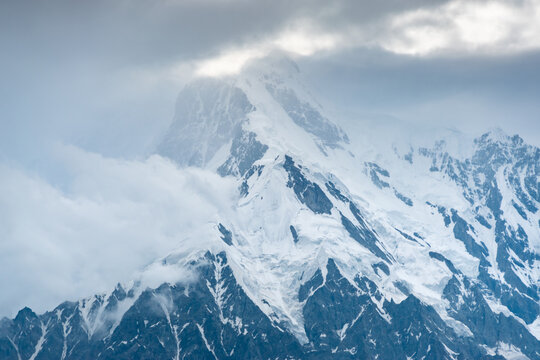 Cumbre del Nanga Parbat desde Tarishing, Pakist&aacute;n