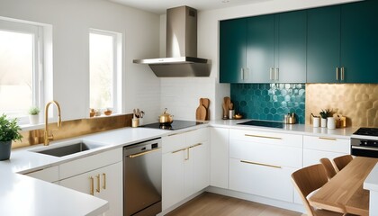 Fototapeta premium Photo interior modern design room 3d illustration