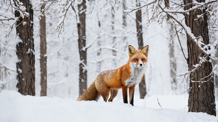 Curious Fox in a Snow-Covered Forest
AI-generated with CyberRealistic XL, licensed under CreativeML Open RAIL++-M Addendum