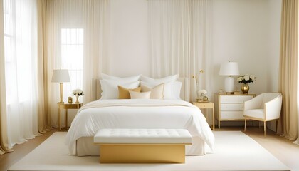 Photo interior modern design room 3d illustration