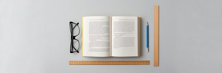 Obraz premium Digital Learning with Unique Back to School Component Backgrounds Including School Backpacks and Academic Themes