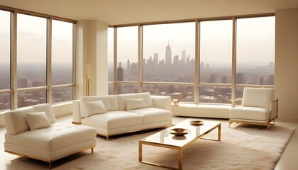 Photo interior modern design room 3d illustration