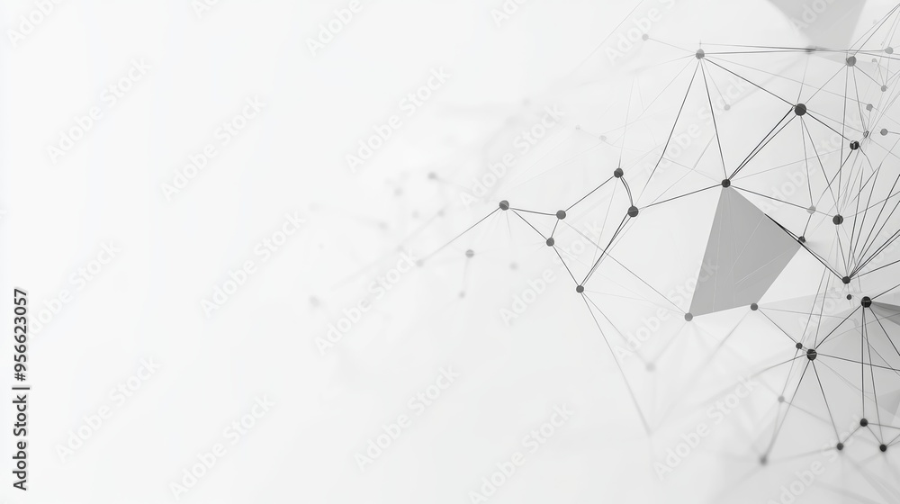 Poster dark and grainy widescreen background for cyber technology futuristic and network connection concept
